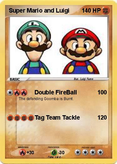 Pokemon Super Mario and Luigi