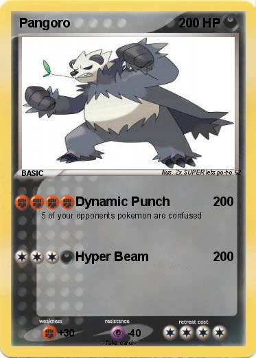 Pokemon Pangoro