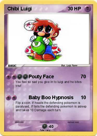 Pokemon Chibi Luigi