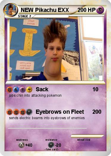 Pokemon NEW Pikachu EXX