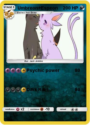 Pokemon Umbreon+Espeon