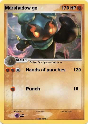 Pokemon Marshadow gx