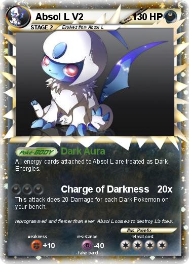 Pokemon Absol L V2