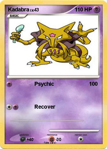 Pokemon Kadabra