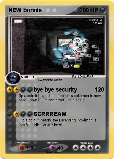 Pokemon NEW bonnie