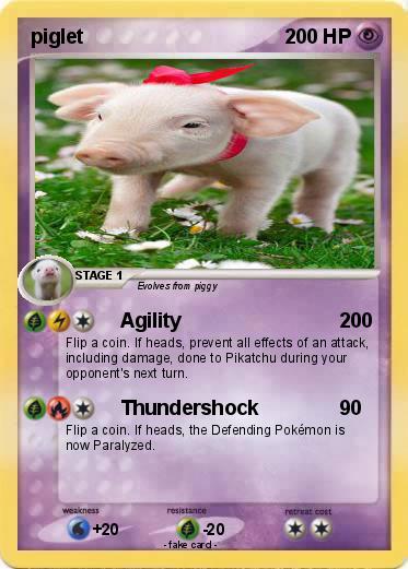 Pokemon piglet
