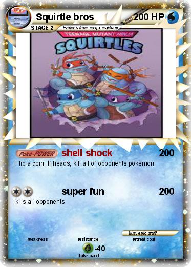 Pokemon Squirtle bros