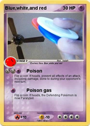 Pokemon Blue,white,and red