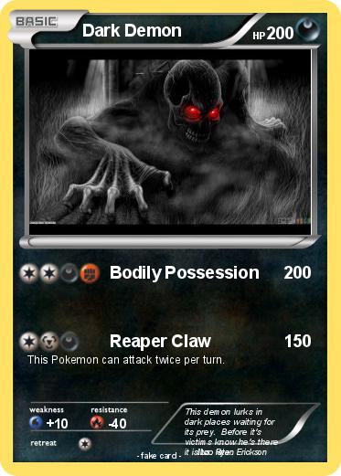 Pokemon Dark Demon