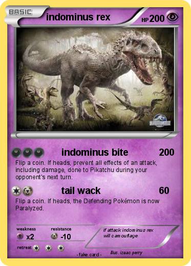 Pokemon indominus rex