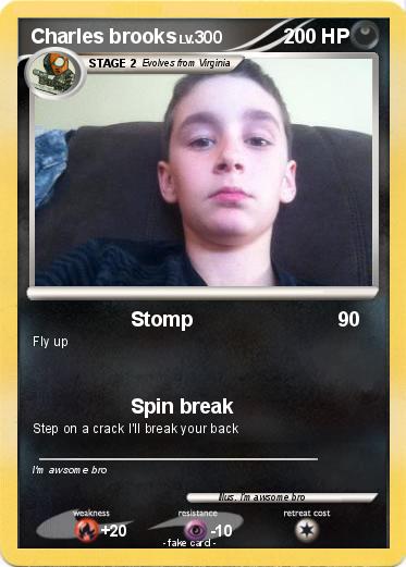 Pokemon Charles brooks