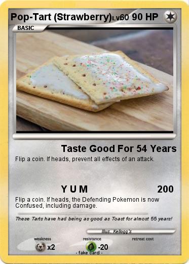 Pokemon Pop-Tart (Strawberry)