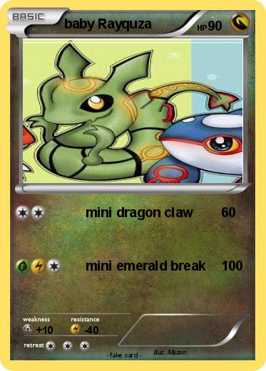 Pokemon baby Rayquza