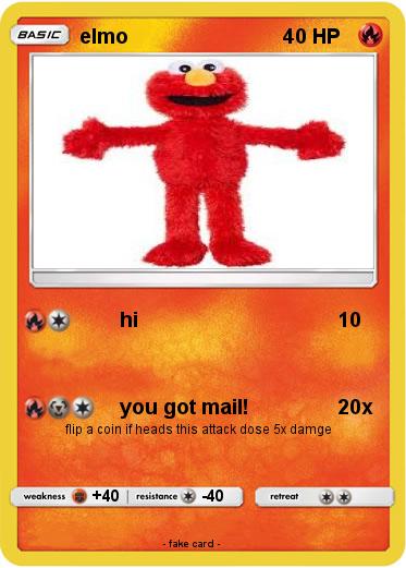 Pokemon elmo