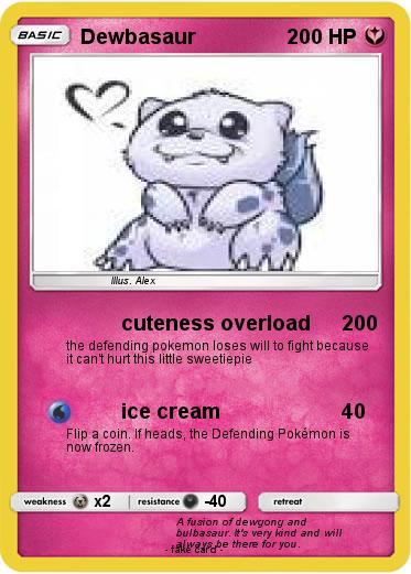 Pokemon Dewbasaur
