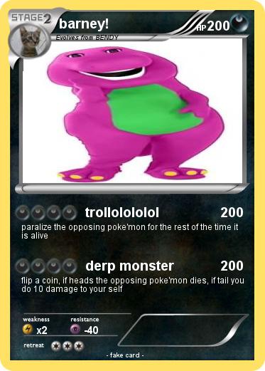 Pokemon barney!