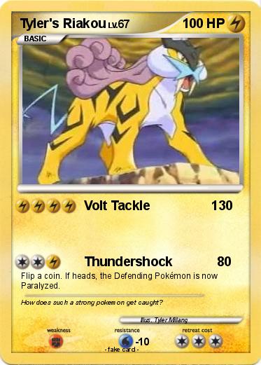 Pokemon Tyler's Riakou