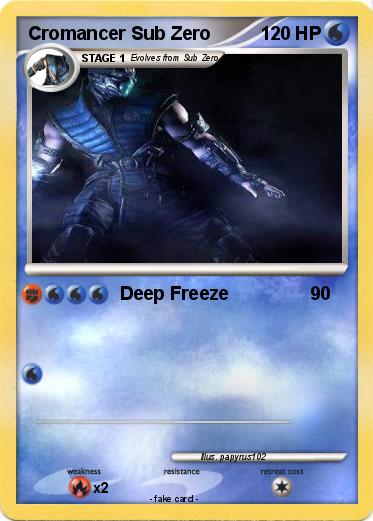 Pokemon Cromancer Sub Zero