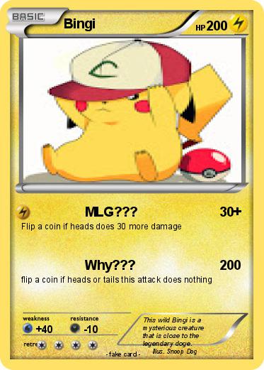 Pokemon Bingi