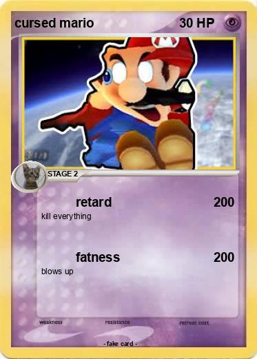 Pokemon cursed mario