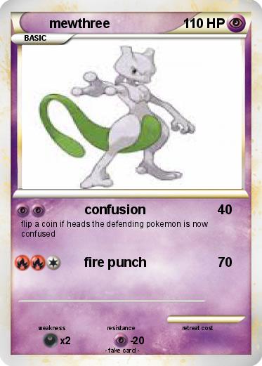 Pokemon mewthree