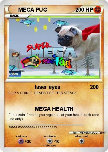 Pokemon MEGA PUG