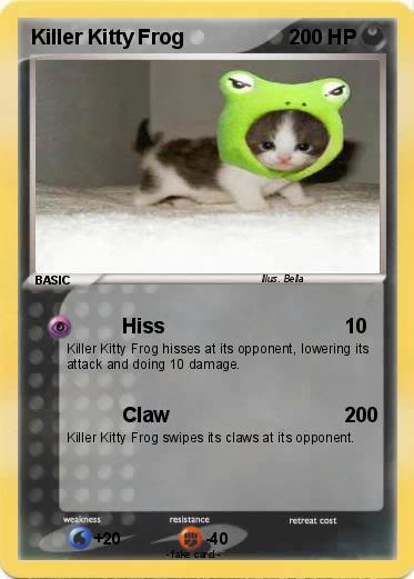 Pokemon Killer Kitty Frog