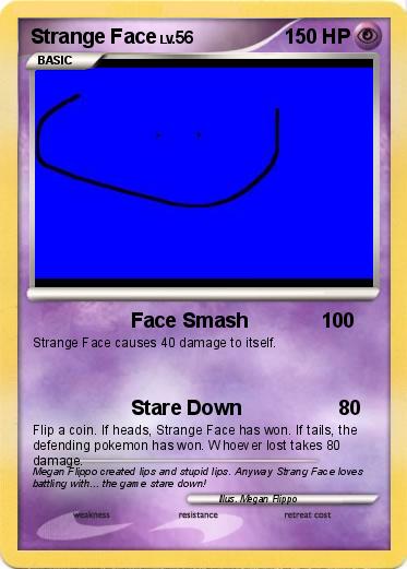 Pokemon Strange Face