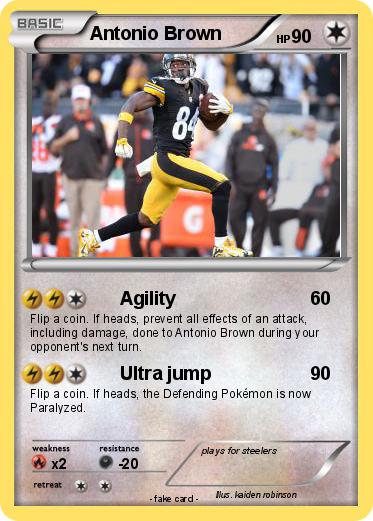 Pokemon Antonio Brown