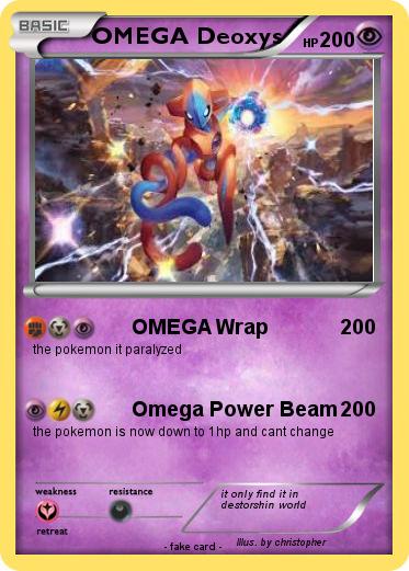 Pokemon OMEGA Deoxys