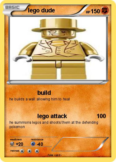 Pokemon lego dude
