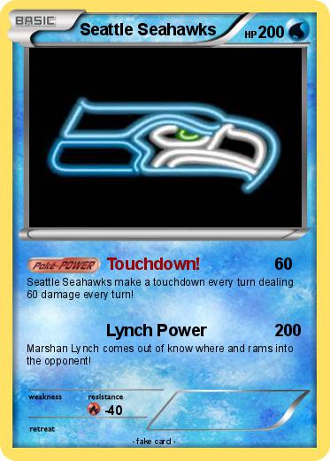 Pokemon Seattle Seahawks