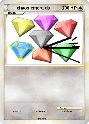 Pokemon chaos emeralds