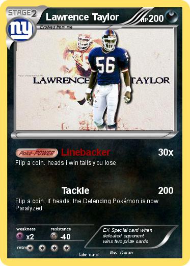Pokemon Lawrence Taylor