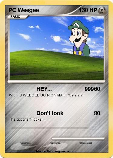 Pokemon PC Weegee