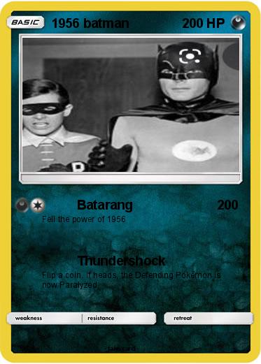 Pokemon 1956 batman