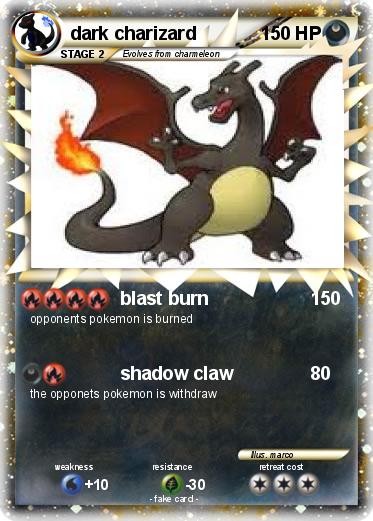 Pokemon dark charizard