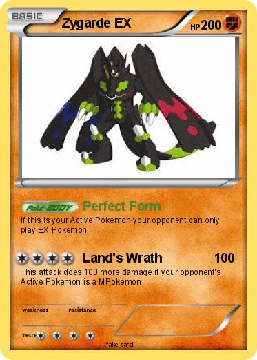 Pokemon Zygarde EX