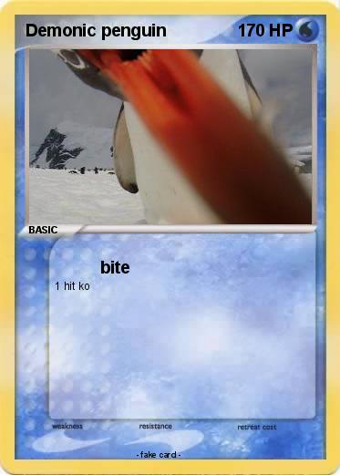 Pokemon Demonic penguin