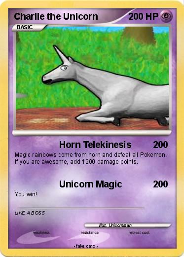 Pokemon Charlie the Unicorn Pokemon Charlie the Unicorn