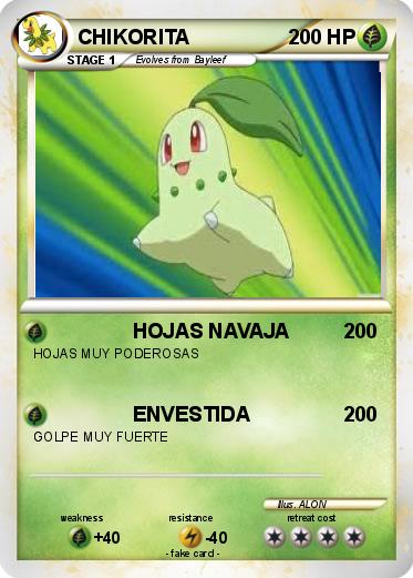 Pokemon CHIKORITA