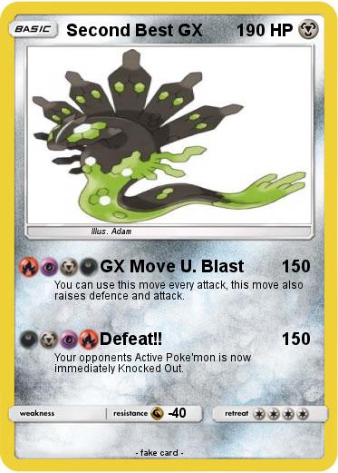 Pokemon Second Best GX