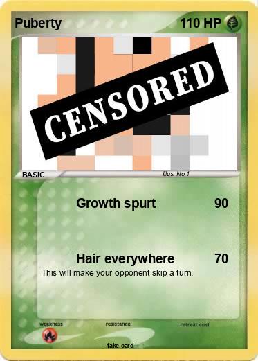 Pokemon Puberty