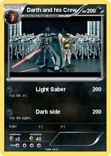 Pokemon Darth and his Crew
