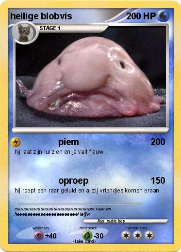 Pokemon heilige blobvis