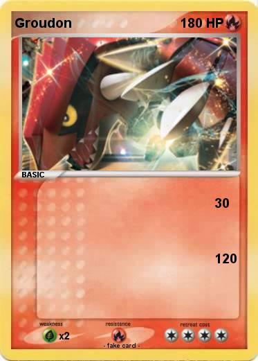 Pokemon Groudon