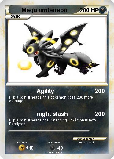 Pokemon Mega umbereon