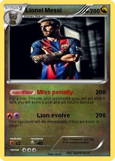 Pokemon Lionel Messi