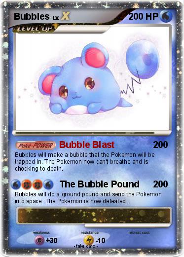 Pokemon Bubbles