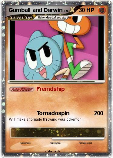 Pokemon Gumball and Darwin